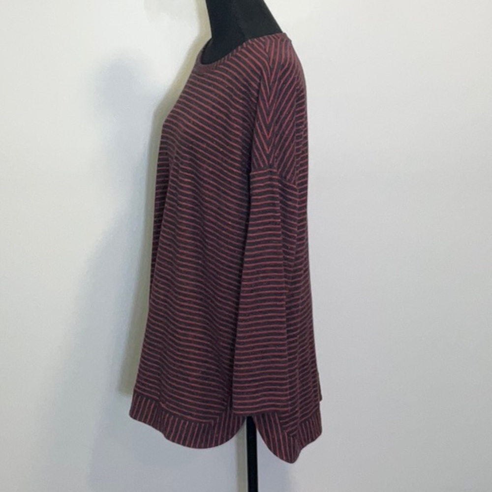J. Jill Stripe Tunic Top, EUC - Picture 3 of 10